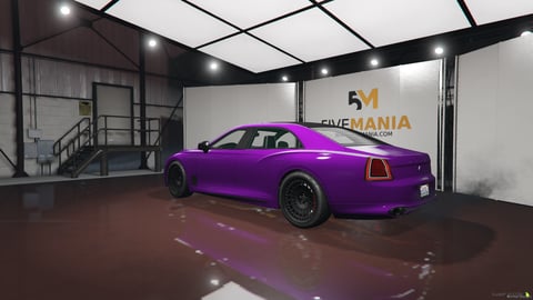 FIVEM Bentley Continental Flying Spur | Luxury Sedan [Unbadged] Add-On | HQ Interior & Exterior | Custom Wheels | Working Lights | Optimized | Fivem Ready | High Quality, image 8