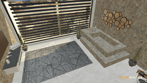 FIVEM Desert Mansion | Luxury Modern Estate | Interior & Exterior | Rooftop Patio | Outdoor Bar | Add-On | Optimized | Fivem Ready | High Quality — image 28