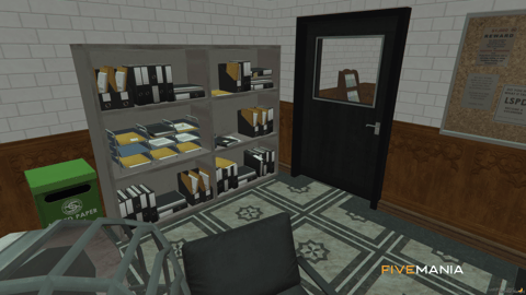 FIVEM Ocean Police Department | Detailed Police Station MLO | Interior & Exterior | Multiple Rooms | Custom Props | Add-On | Optimized | Fivem Ready | High Quality — image 11