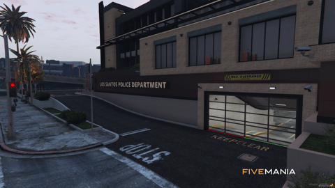 FIVEM Mission Row Police Department V2 | Enhanced Police Station MLO | Interior & Exterior | Modern Design | Detailed Offices | Garage | Add-On | Optimized | Fivem Ready | High Quality — image 9