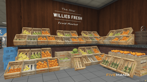 FIVEM Willies Supermarket, Lore-Friendly Grocery MLO, image 10
