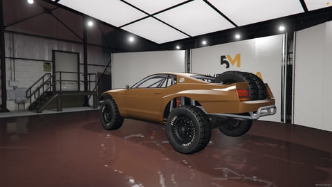 FIVEM Dom1 | Off-Road Rally Car [Unbadged] Add-On | Custom Suspension | Roll Cage | Spare Tires | Add-On | Optimized | Fivem Ready | High Quality, image 8