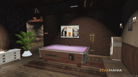 FIVEM Rusty Cup | Rustic Restaurant MLO | Interior & Exterior | Outdoor Seating | Add-On | Optimized | Fivem Ready | High Quality — image 9
