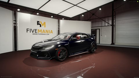 FIVEM Honda Civic Type R | Realistic Sports Car [Badged] Add-On | Interior & Exterior | Custom Rims | Working Lights | Optimized | Fivem Ready | High Quality — image 3