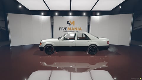 FIVEM Mercedes-Benz E-Class (W124) | Classic Luxury Sedan [Unbadged] Add-On | Detailed Interior | Working Lights | Custom Wheels | Optimized | Fivem Ready | High Quality, image 7