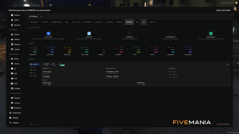 FIVEM Police Records Mdt | Comprehensive Police Records System | Evidence Tracking | Personnel Management | Custom Themes | Integrated Dispatch | Add-On | Optimized | Fivem Ready | High Quality, image 45