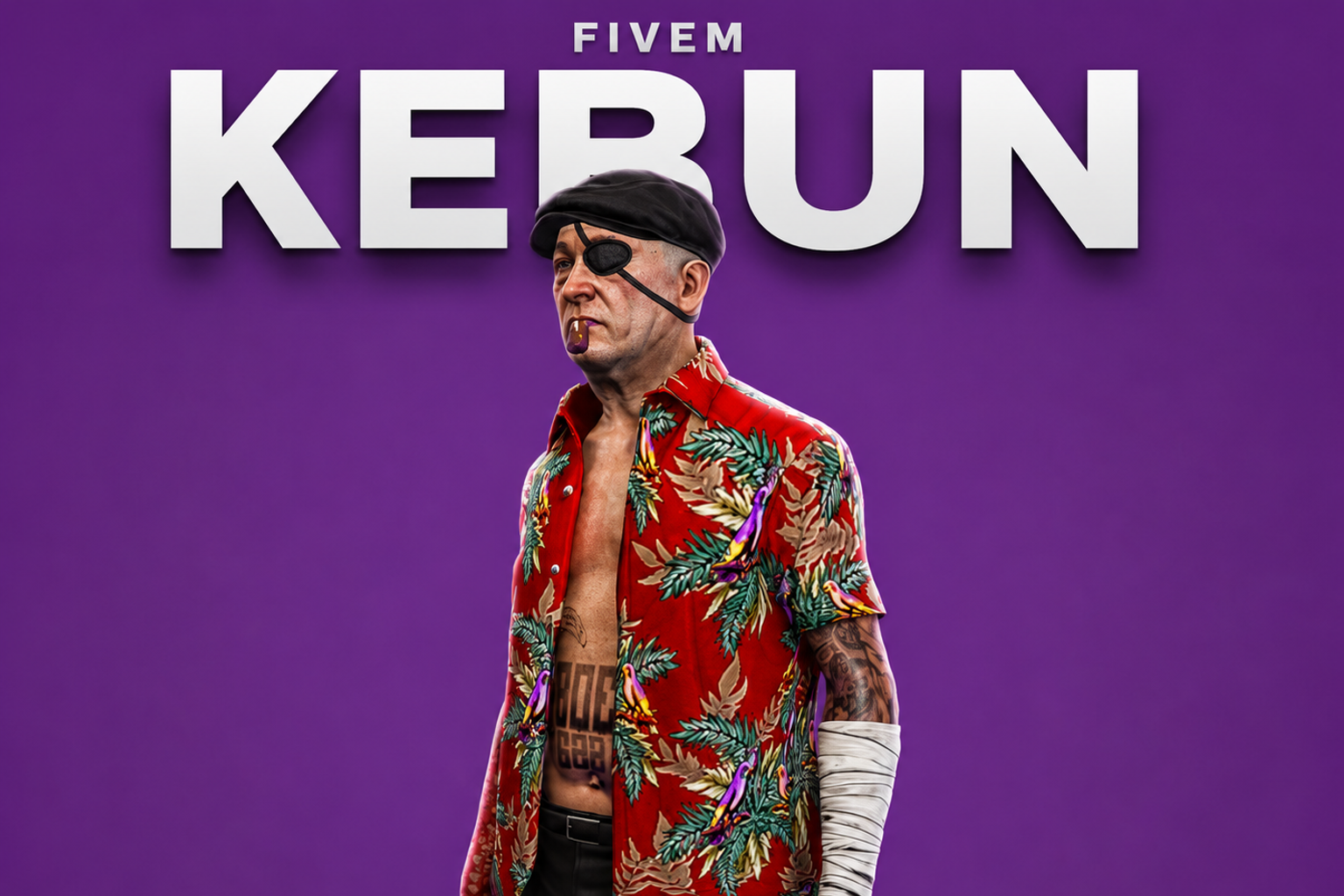 Kebun | Male Ped | Multiple Outfits | Optimized & Fivem Ready [Add-On]