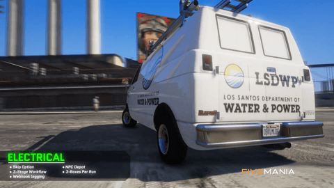 FIVEM Electrician Job Script | Civilian Electrical Job | Circuit Breaker Minigame | Group Jobs | Webhook Logging | Add-On | Optimized | Fivem Ready | High Quality, image 3