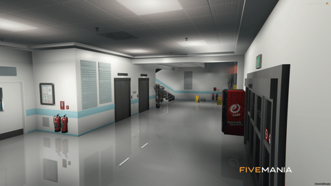 FIVEM Medic Center | Comprehensive Medical Facility MLO | Interior & Exterior | Reception & Patient Rooms | Helipad | Add-On | Optimized | Fivem Ready | High Quality — image 9