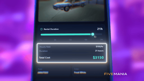 FIVEM Advanced Car Rental Business | Comprehensive Vehicle Rental Script | UI & Management Panel | Custom Vehicles | Payment System | Add-On | Optimized | Fivem Ready | High Quality, image 19
