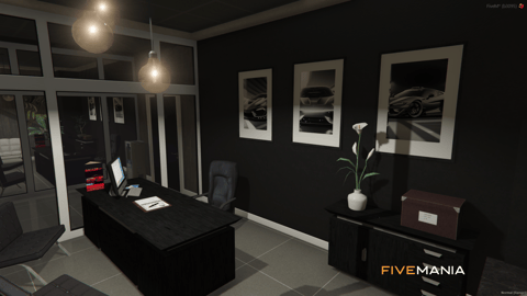 FIVEM Luxury Autos Dealership | Luxury Vehicle Dealership MLO | Interior & Exterior | Reception Area | Office Space | Garage | Add-On | Optimized | Fivem Ready | High Quality — image 10