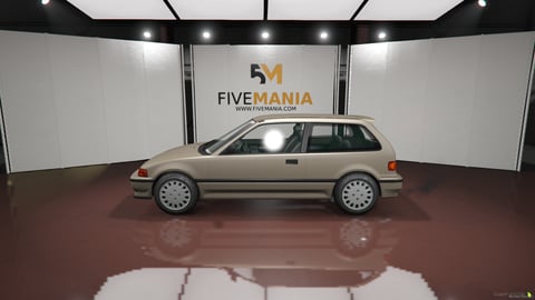 FIVEM Honda Civic EF Hatchback | Lore Friendly Classic Compact Car | Interior & Exterior | Add-On | Optimized | Fivem Ready | High Quality, image 7