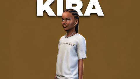 Kira | Female Teen Ped | Optimized & Fivem Ready [Add-On] cover