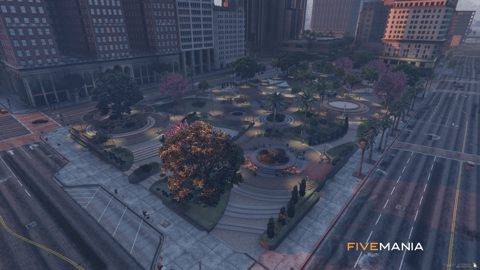 FIVEM Legion V4 | Multi-Purpose City Square MLO | Wedding Venue | Outdoor Amphitheater | Landscaping | Add-On | Optimized | Fivem Ready | High Quality — image 7