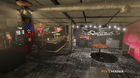 FIVEM Xmart Hood | Custom Neighborhood MLO | Interior & Exterior | Bar & Lounge | Garage Workshop | Custom Props | Add-On | Optimized | Fivem Ready | High Quality — image 13