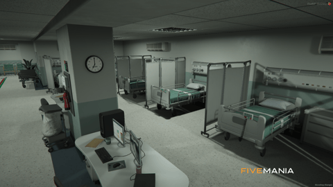 FIVEM Medical Center V3 | Comprehensive Hospital MLO | Interior & Exterior | Waiting Rooms | Patient Rooms | CT Scan | Add-On | Optimized | Fivem Ready | High Quality — image 28