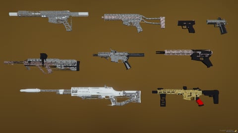 FiveM Iced Out Weapon Pack [9 Weapons] Add-On — image 3