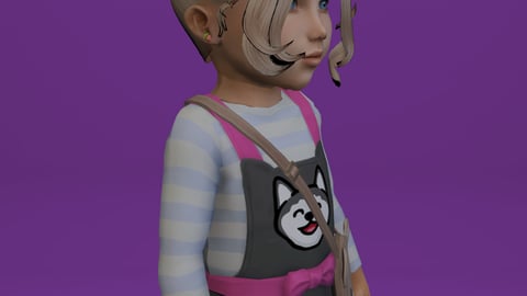 Riley | Female Ped | Multiple Outfits | Optimized & Fivem Ready [Add-On] — image 3