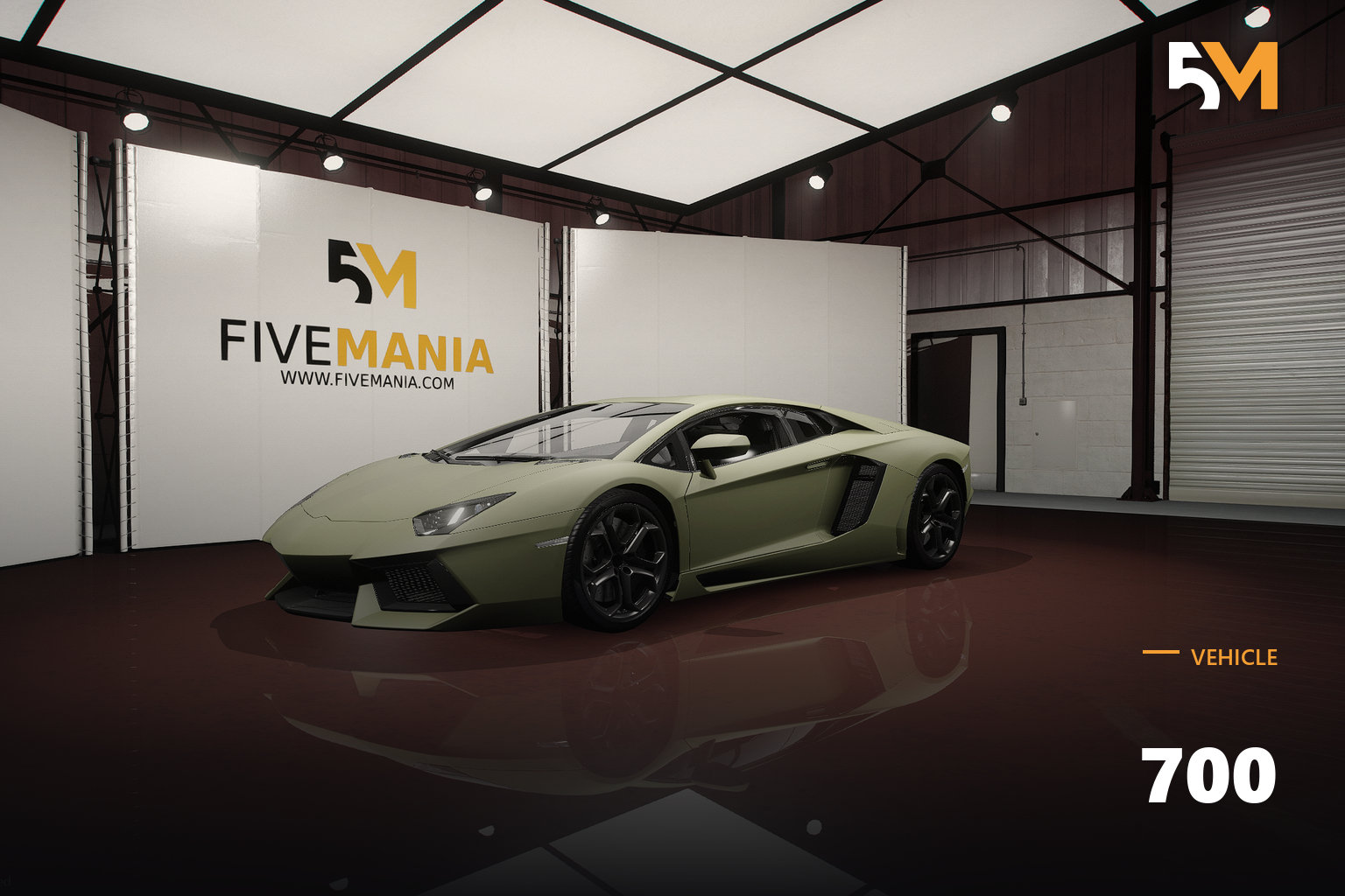 FIVEM 700 | Realistic Sports Car [Unbadged] Add-On | Interior & Exterior | Working Lights | High Quality Model | Add-On | Optimized | Fivem Ready | High Quality