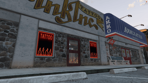 FIVEM Tattoo Shop Reworked | Modern Tattoo Parlor MLO | Interior & Exterior | Custom Props | Optimized | Add-On | Fivem Ready | High Quality — image 2