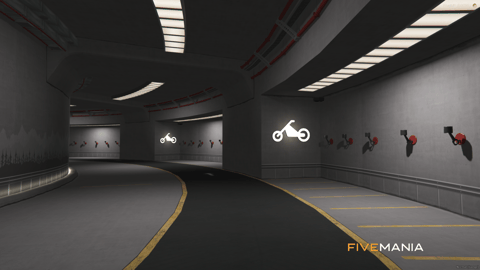 FIVEM Burning Motors Club | Exclusive Motor Club MLO | Interior & Exterior | Garage & Bar | Meeting Room | Tattoo Parlor | Add-On | Optimized | Fivem Ready | High Quality — image 6