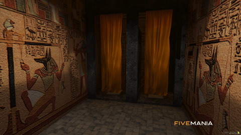 FIVEM Pharaoh Cafe | Egyptian Themed Cafe MLO | Interior & Exterior | Custom Props | Add-On | Optimized | Fivem Ready | High Quality — image 12