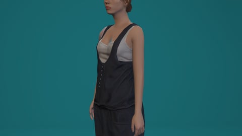 Tessa | Female Ped | Multiple Outfits | Optimized & Fivem Ready [Add-On] — image 3