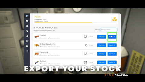 FIVEM Store Ownership Script | Advanced Business Management System | Employee Management | Store Upgrades | Banking System | Inventory | Add-On | Optimized | Fivem Ready | High Quality, image 23