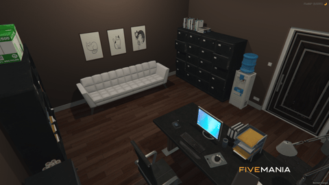 FIVEM Cat Caffee | Charming Cafe MLO | Interior & Exterior | Full Kitchen | Office & Storage | Outdoor Seating | Add-On | Optimized | Fivem Ready | High Quality — image 20