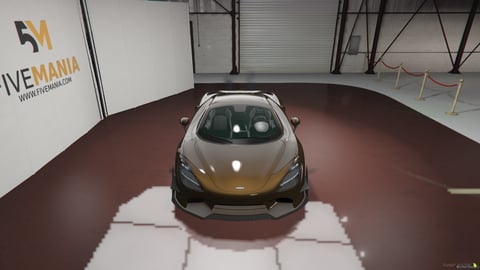 FIVEM McLaren 720S | Realistic Supercar [Unbadged] Add-On | Custom Wheels | HQ Interior | Working Lights | Optimized | Fivem Ready | High Quality, image 5