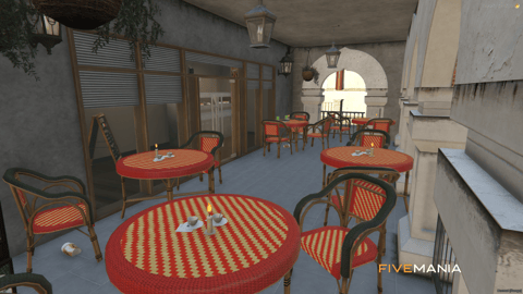 FIVEM The Italian Pizza Restaurant | Authentic Dining MLO | Interior & Exterior | Detailed Bar | Kitchen & Storage | Add-On | Optimized | Fivem Ready | High Quality — image 25