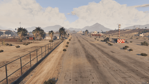 FIVEM Sandy Airfield | Expanded Airfield MLO | Terminal & Control Tower | Add-On | Optimized | Fivem Ready | High Quality — image 9