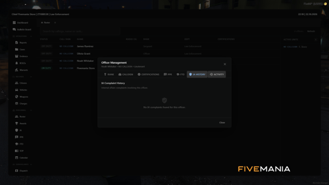 FIVEM Police Records Mdt | Comprehensive Police Records System | Evidence Tracking | Personnel Management | Custom Themes | Integrated Dispatch | Add-On | Optimized | Fivem Ready | High Quality, image 19