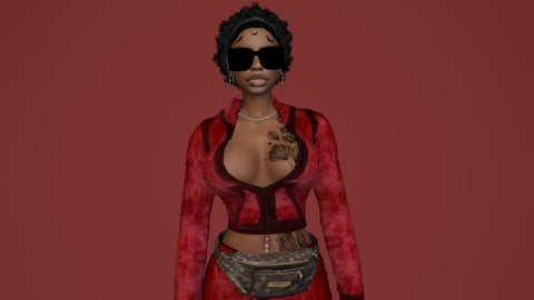 Vera | Female Ped | Multiple Outfits | Optimized & Fivem Ready [Add-On] — image 5
