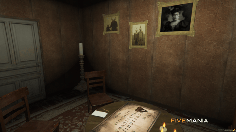 FIVEM Ouija House | Spooky Haunted House MLO | Interior & Exterior | Ouija Board | Custom Props | Atmospheric Lighting | Add-On | Optimized | Fivem Ready | High Quality — image 12