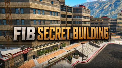 FIVEM Fib Secret Building | Secret Government Facility MLO | Interior & Exterior | Multiple Offices | Armory | Add-On | Optimized | Fivem Ready | High Quality cover