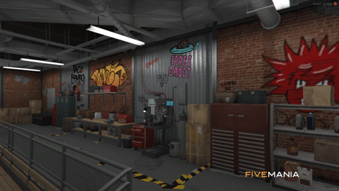 FIVEM Skate Zone Shop | Skate Park & Retail MLO | Interior & Exterior | Skate Ramps | Clothing & Bikes | Custom Props | Add-On | Optimized | Fivem Ready | High Quality — image 12