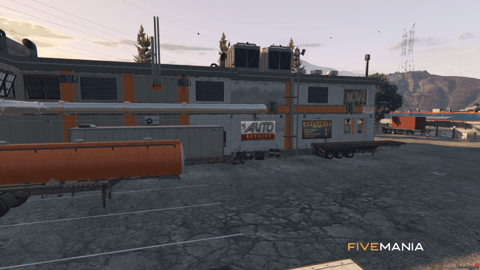 FIVEM Truck You Repairs | Massive Truck Repair MLO | Interior & Exterior | Multiple Bays | Office Space | Custom Props | Add-On | Optimized | Fivem Ready | High Quality — image 8