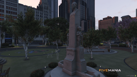 FIVEM Legion V4 | Multi-Purpose City Square MLO | Wedding Venue | Outdoor Amphitheater | Landscaping | Add-On | Optimized | Fivem Ready | High Quality — image 12