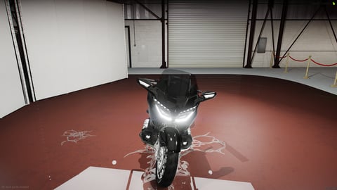 FIVEM Honda Gold Wing | Realistic Motorcycle [Badged] Add-On | Working Lights | Fivem Ready | High Quality — image 4
