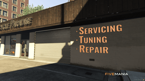 FIVEM Motorcycle Paradise | Motorcycle Dealership & Garage MLO | Interior & Exterior | Showroom & Workshop | Add-On | Optimized | Fivem Ready | High Quality — image 13