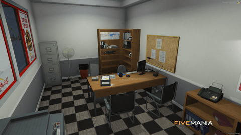 FIVEM Up N Atom Burger Vinewood | Iconic Fast Food Restaurant MLO | Interior & Exterior | Custom Props | Optimized | Add-On | Fivem Ready | High Quality — image 13