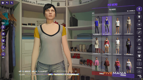 FIVEM Appearance Menu | Advanced Character Customization UI | Ped & Clothing Customization | Tattoo System | Optimized | Fivem Ready | High Quality, image 2