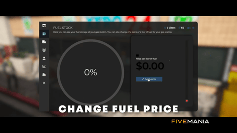 FIVEM Gas Station Ownership | Business Management Script | Ownership & Upgrades | Banking System | Custom UI | Add-On | Optimized | Fivem Ready | High Quality, image 7