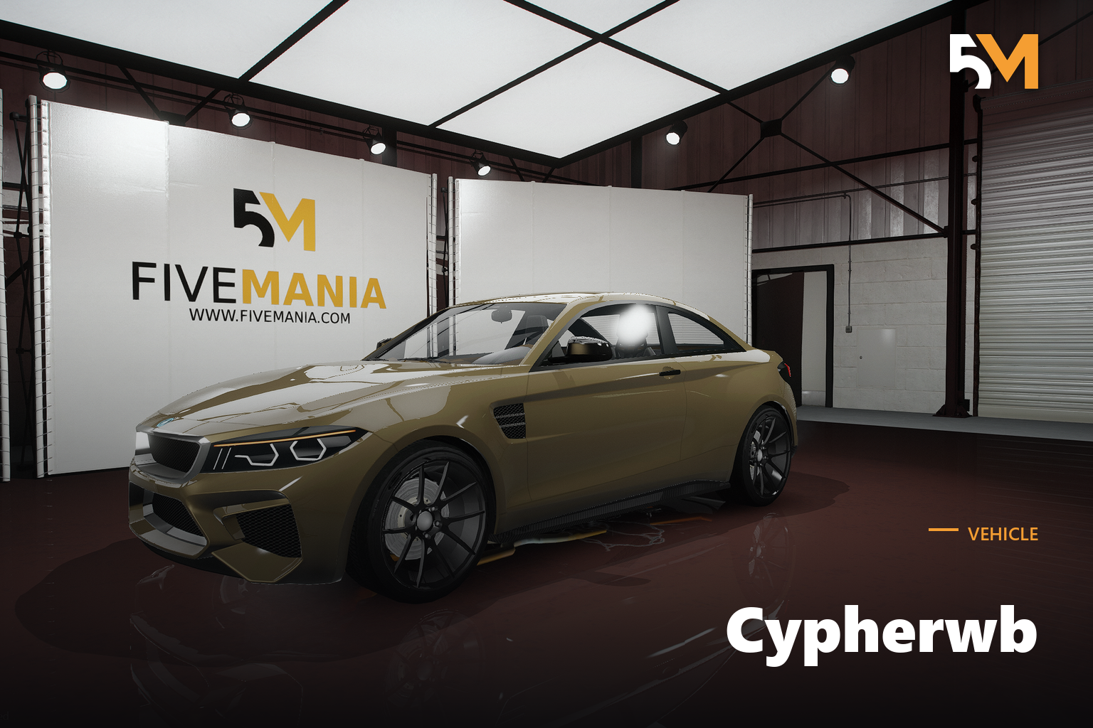 FIVEM Cypherwb | Realistic Sports Car [Unbadged] Add-On | Interior & Exterior | Working Lights | Tuning Parts | Optimized | Fivem Ready | High Quality