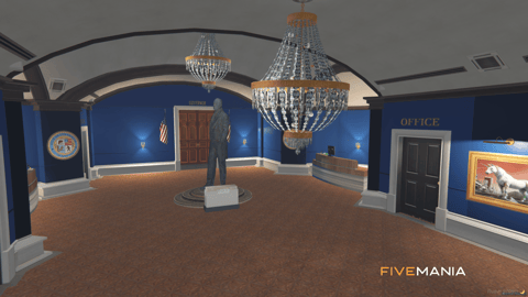 FIVEM Townhall V2 | Grand Government Building MLO | Interior & Exterior | Courtroom & Offices | Add-On | Optimized | Fivem Ready | High Quality — image 30