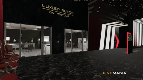 FIVEM Luxury Dealership V2 | Premium Car Showroom MLO | Interior & Exterior | Multiple Offices | Custom Props | Add-On | Optimized | Fivem Ready | High Quality — image 5
