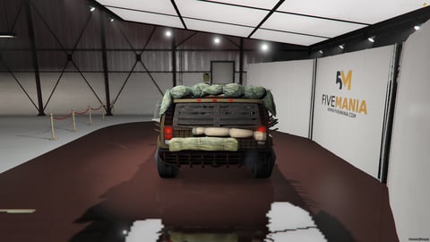 FIVEM Burutus | Armored Off-Road SUV [Unbadged] Add-On | Custom Armor | Spiked Defenses | Roof Cargo | Unique Wheels | Optimized | Fivem Ready | High Quality, image 7