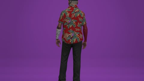 Kebun | Male Ped | Multiple Outfits | Optimized & Fivem Ready [Add-On] — image 8