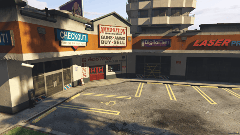 FIVEM Ammunation Reworked V2 | Custom Gun Store MLO | Interior & Exterior | Weapon Displays | Custom Props | Add-On | Optimized | Fivem Ready | High Quality — image 13